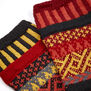 Mismatched pattern socks